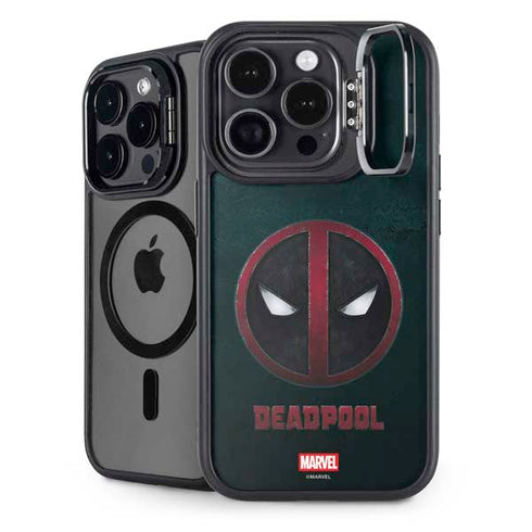 Marvel Deadpool Legacy Deadpool Logo iPhone 15 Pro Max Kickstand Case