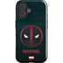 Marvel Deadpool Legacy Deadpool Logo iPhone 16 Impact Case