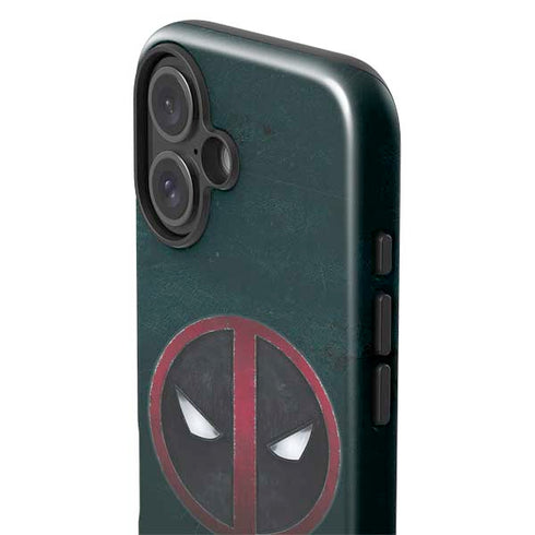 Marvel Deadpool Legacy Deadpool Logo iPhone 16 Impact Case