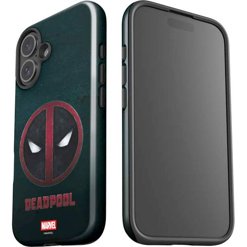 Marvel Deadpool Legacy Deadpool Logo iPhone 16 Impact Case