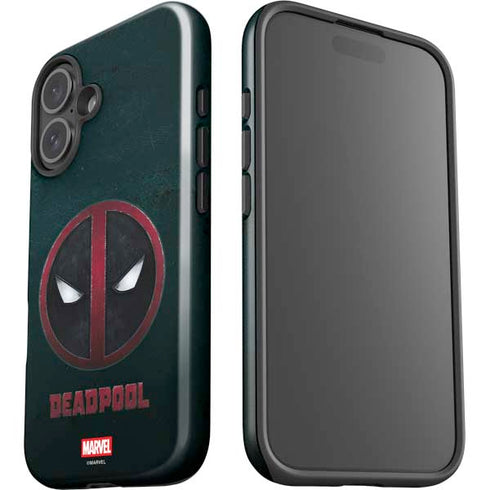 Marvel Deadpool Legacy Deadpool Logo iPhone 16 Plus Impact Case