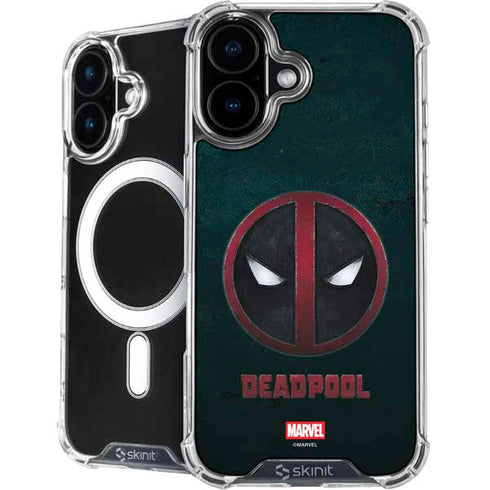 Marvel Deadpool Legacy Deadpool Logo iPhone 16 Plus MagSafe Case