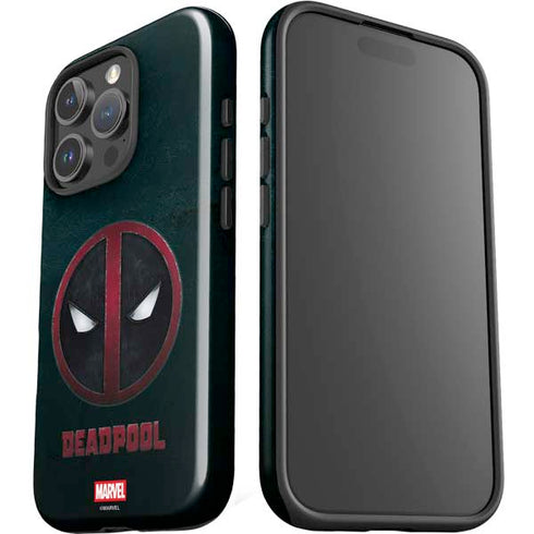 Marvel Deadpool Legacy Deadpool Logo iPhone 16 Pro Impact Case
