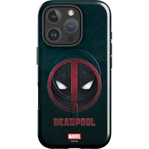 Marvel Deadpool Legacy Deadpool Logo iPhone 16 Pro Magsafe Impact Case