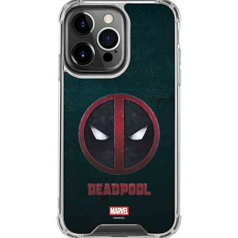 Marvel Deadpool Legacy Deadpool Logo iPhone 16 Pro Max Clear Case