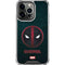 Marvel Deadpool Legacy Deadpool Logo iPhone 16 Pro Max Clear Case