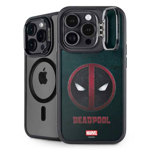 Marvel Deadpool Legacy Deadpool Logo iPhone 16 Pro Max Kickstand Case