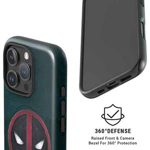 Marvel Deadpool Legacy Deadpool Logo iPhone 16 Pro Max Magsafe Impact Case