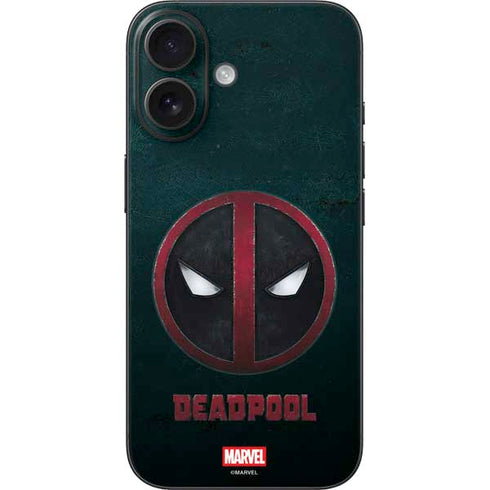 Marvel Deadpool Legacy Deadpool Logo iPhone 16 Skin