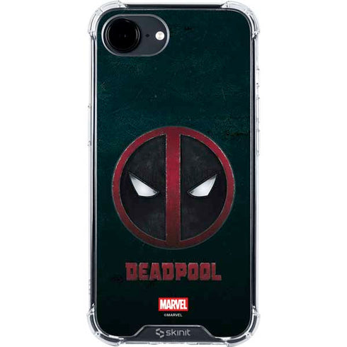 Marvel Deadpool Legacy Deadpool Logo iPhone 16e Clear Case