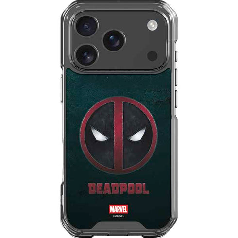 Marvel Deadpool Legacy Deadpool Logo iPhone 18 Pro Clear Case