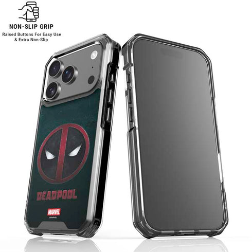 Marvel Deadpool Legacy Deadpool Logo iPhone 18 Pro Clear Case