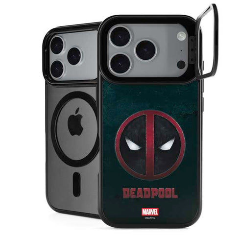 Marvel Deadpool Legacy Deadpool Logo iPhone 18 Pro Kickstand Case