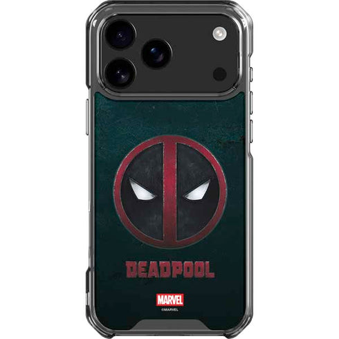 Marvel Deadpool Legacy Deadpool Logo iPhone 18 Pro Max Clear Case