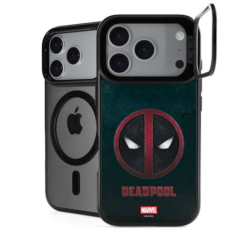Marvel Deadpool Legacy Deadpool Logo iPhone 18 Pro Max Kickstand Case