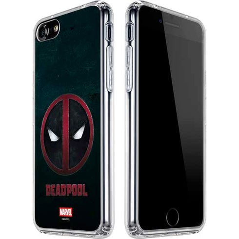 Marvel Deadpool Legacy Deadpool Logo iPhone SE (2nd & 3rd Gen) Clear Case