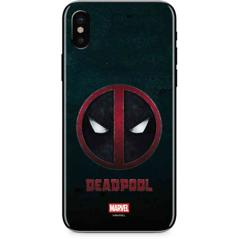 Marvel Deadpool Legacy Deadpool Logo iPhone X Skin