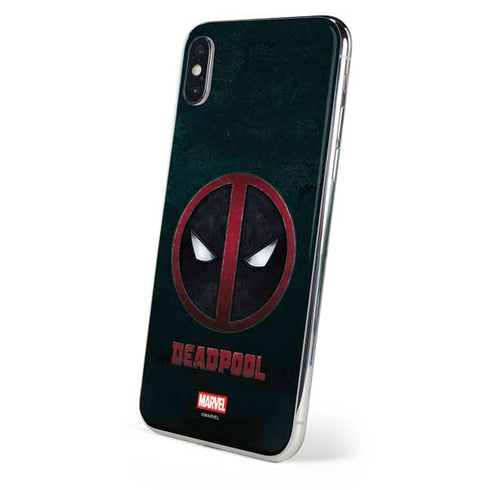 Marvel Deadpool Legacy Deadpool Logo iPhone X Skin