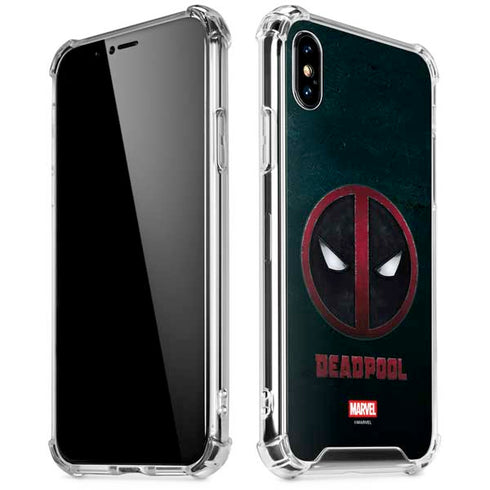 Marvel Deadpool Legacy Deadpool Logo iPhone X/XS Clear Case