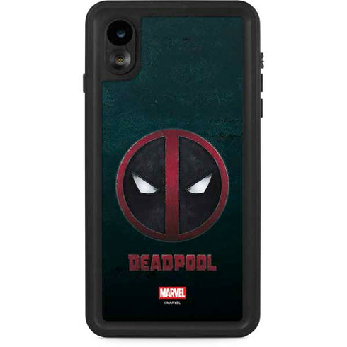 Marvel Deadpool Legacy Deadpool Logo iPhone XR Waterproof Case