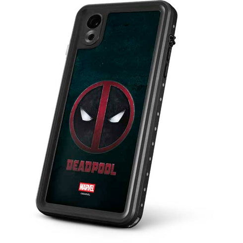 Marvel Deadpool Legacy Deadpool Logo iPhone XR Waterproof Case