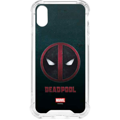 Marvel Deadpool Legacy Deadpool Logo iPhone XS Clear Case