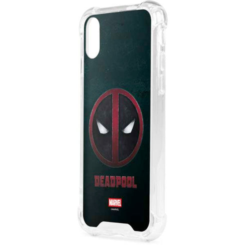 Marvel Deadpool Legacy Deadpool Logo iPhone XS Clear Case