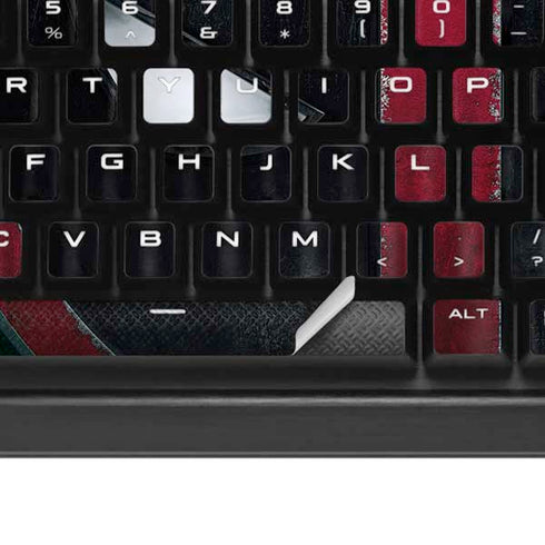 Marvel Deadpool Legacy Deadpool Logo K95 RGB PLATINUM Mechanical Gaming Keyboard Skin