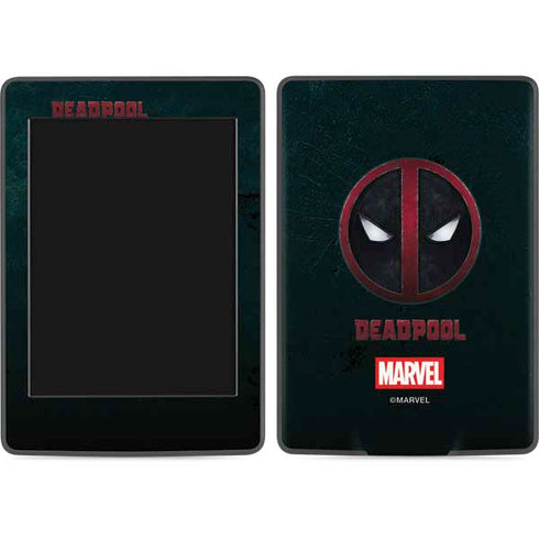 Marvel Deadpool Legacy Deadpool Logo Amazon Kindle Skin
