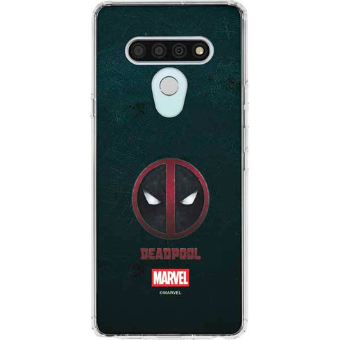 Marvel Deadpool Legacy Deadpool Logo LG Stylo 6 Clear Case