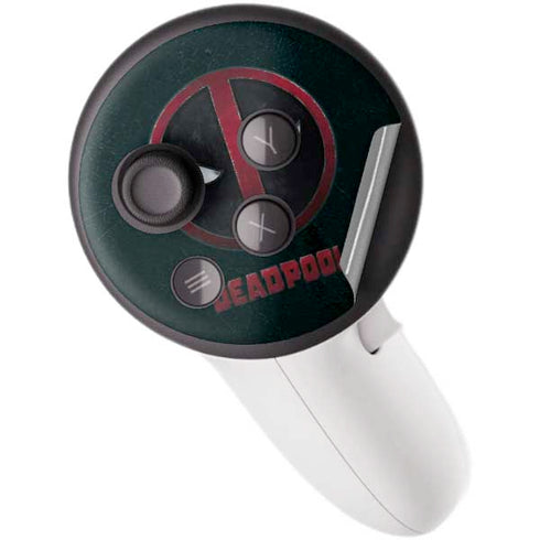 Marvel Deadpool Legacy Deadpool Logo Meta Quest 3S Skin