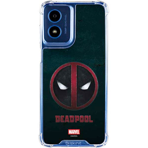 Marvel Deadpool Legacy Deadpool Logo Moto G 5G (2024) Clear Case