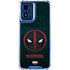 Marvel Deadpool Legacy Deadpool Logo Moto G 5G (2024) Clear Case