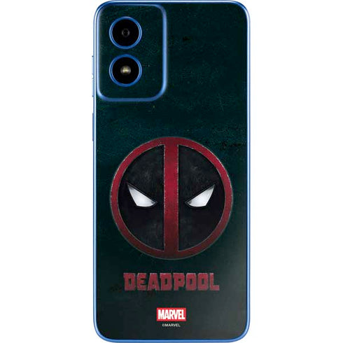 Marvel Deadpool Legacy Deadpool Logo Moto G Play 4G (2024) Skin