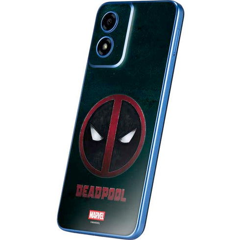 Marvel Deadpool Legacy Deadpool Logo Moto G Play 4G (2024) Skin