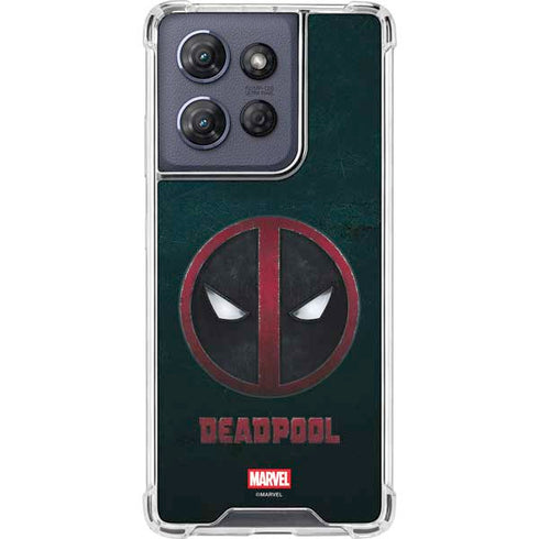 Marvel Deadpool Legacy Deadpool Logo Moto G Play 5G (2025) Clear Case