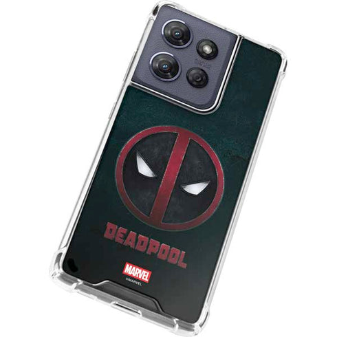 Marvel Deadpool Legacy Deadpool Logo Moto G Play 5G (2025) Clear Case