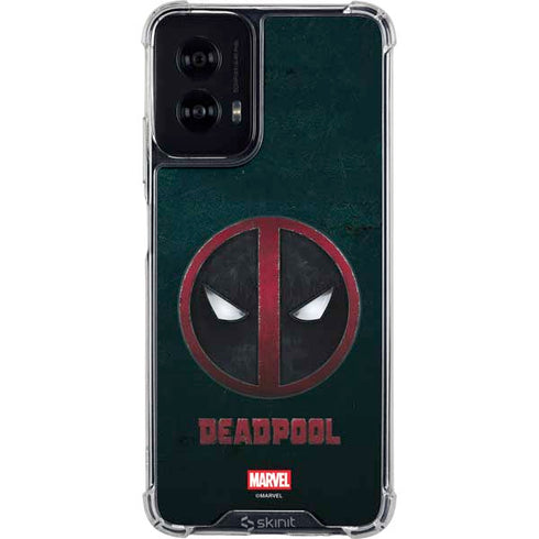 Marvel Deadpool Legacy Deadpool Logo Moto G Power 5G (2024) Clear Case