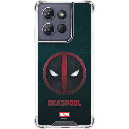 Marvel Deadpool Legacy Deadpool Logo Moto G Power 5G (2025) Clear Case