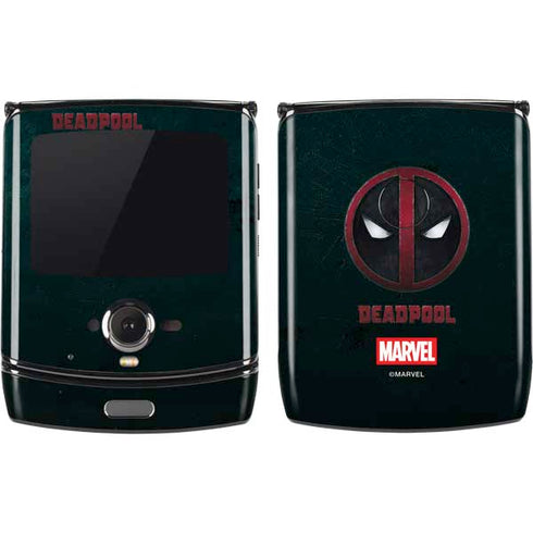 Marvel Deadpool Legacy Deadpool Logo Motorola RAZR Skin