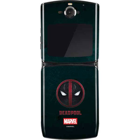 Marvel Deadpool Legacy Deadpool Logo Motorola RAZR Skin