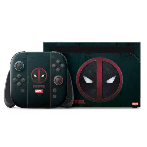 Marvel Deadpool Legacy Deadpool Logo Nintendo Skins