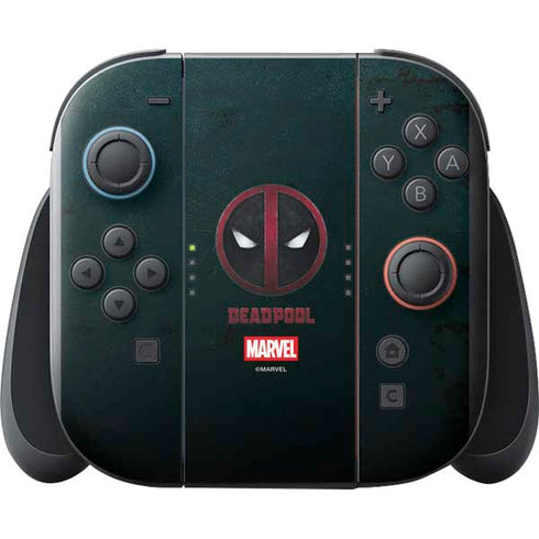 Marvel Deadpool Legacy Deadpool Logo Nintendo Switch 2 (2025) with Joy-Con Skin
