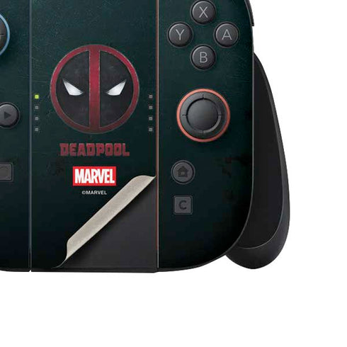 Marvel Deadpool Legacy Deadpool Logo Nintendo Switch 2 (2025) Joy-Con Controller Skin