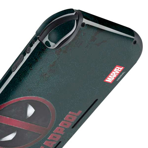 Marvel Deadpool Legacy Deadpool Logo Nintendo Switch Lite Skin
