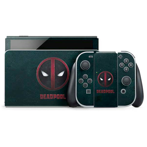 Marvel Deadpool Legacy Deadpool Logo Nintendo Skins