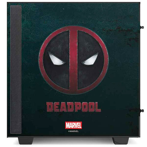 Marvel Deadpool Legacy Deadpool Logo NZXT H510 Compact ATX Mid-Tower Case Skin