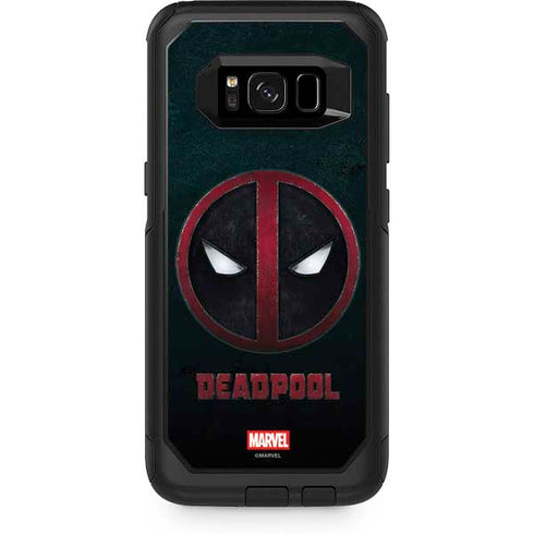 Marvel Deadpool Legacy Deadpool Logo Otterbox Commuter Galaxy Skin