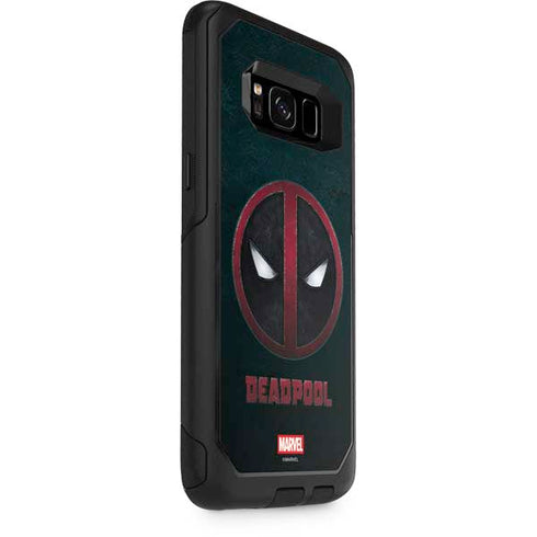 Marvel Deadpool Legacy Deadpool Logo Otterbox Commuter Galaxy Skin