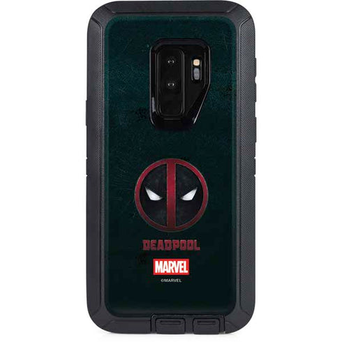 Marvel Deadpool Legacy Deadpool Logo Otterbox Defender Galaxy Skin